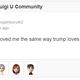 Illustration for article titled Luigis Miiverse Community Has Become A Shitposters Paradise In 2016